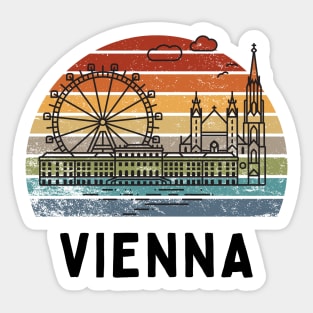 Vienna design Sticker